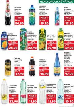 Náhled letáku JUMEX, Ovocný nápoj, Mango, různé druhy, 0,460 I plech, (=1154,14) od 10.06.2026 | Strana: 43