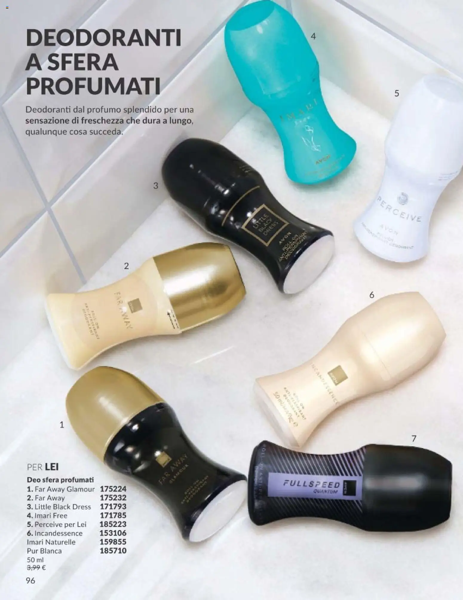 Volantino Avon del 01.05.2026 | Pagina: 96 | Prodotti: Profumo