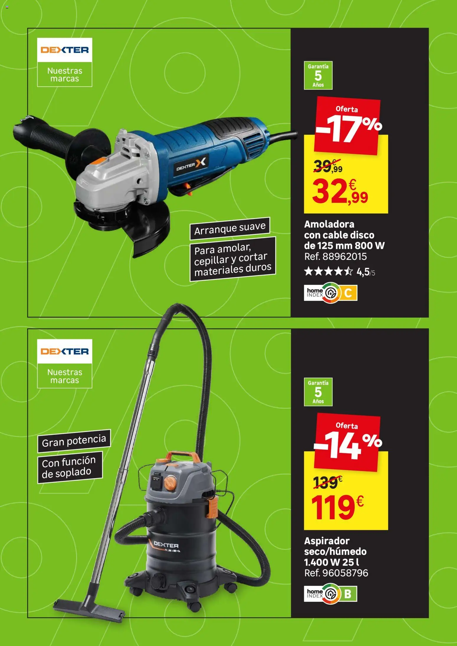 Leroy Merlin Black Friday │ válido desde el 20/10/2026 | Página: 75 | Productos: Cable, Disco, Aspirador