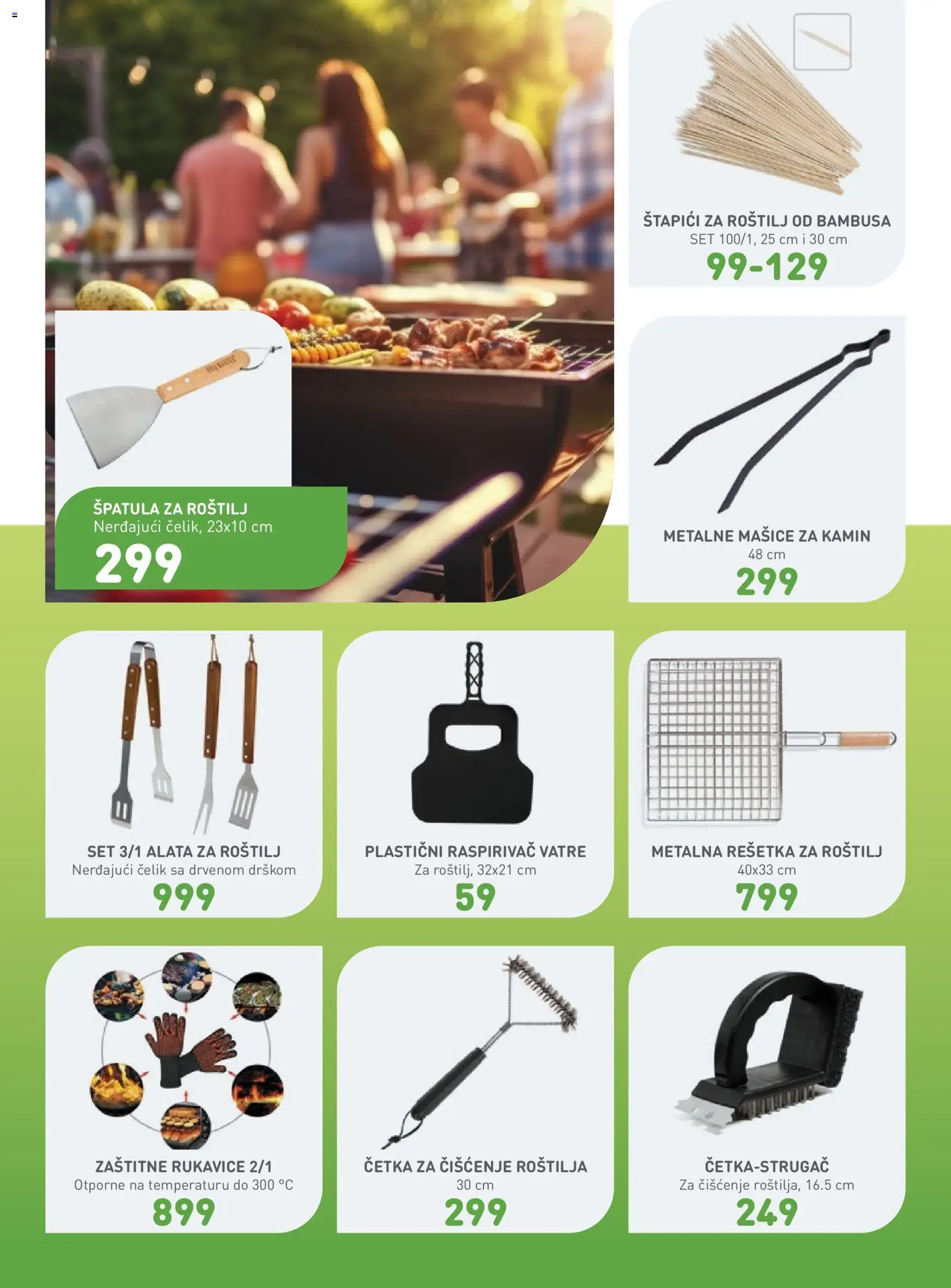JUMBO katalog - važi od 13.03.2026 | Strana: 16 | Proizvode: Rukavice, Rešetka, Četka, Kamin