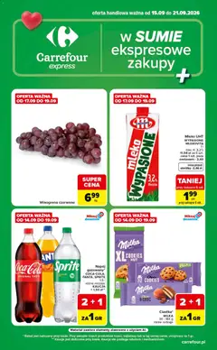 Pogląd oferty "Carrefour gazetka - Express" - ważna od 15.09.2026
