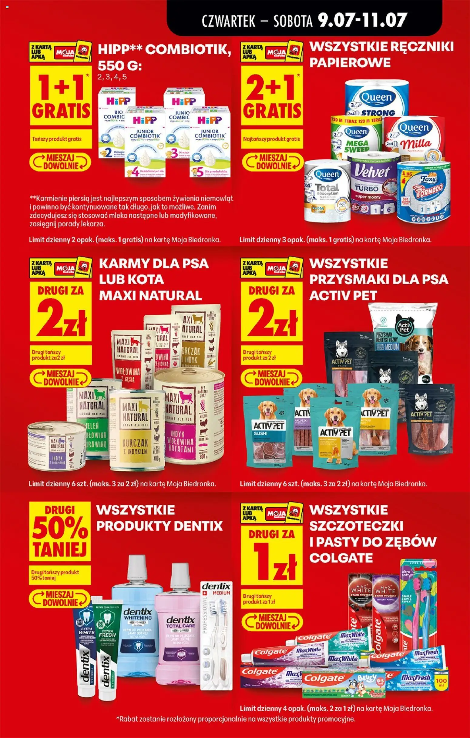 Biedronka Polsko leták - Codziennie niskie ceny od 09.07.2026 | Strana: 19 | Produkty: Mléko, Jelen, Sushi, Hipp