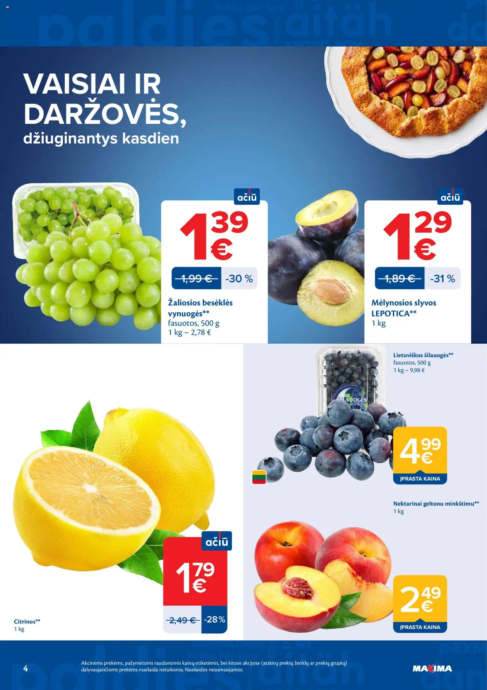 MAXIMA akcijos nuo 2026.08.25 | Puslapis: 4
