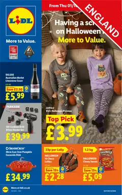 Preview of Weekly offers Lidl England valid from 01/10/2026