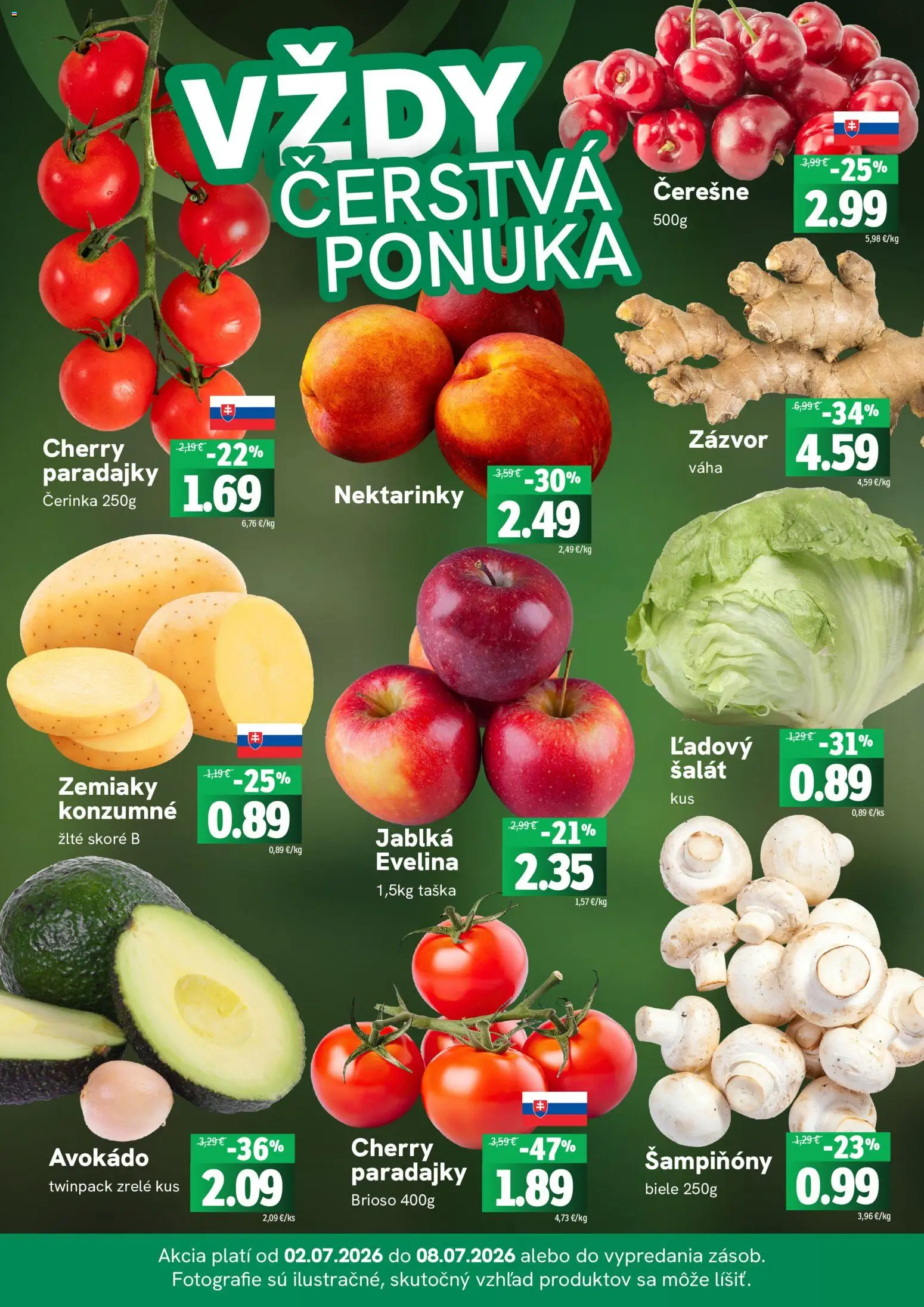 Nové Fresh akcie – leták je platný od 02.07.2026 | Strana: 3