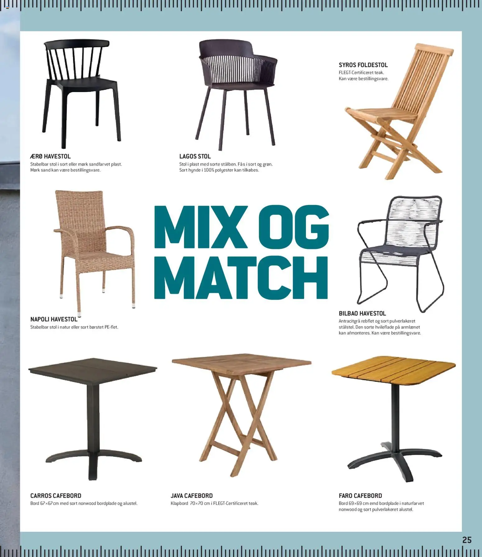 XL-BYG tilbudsavis – gyldig fra 08.01.2026 | Side: 25 | Produkter: Bord
