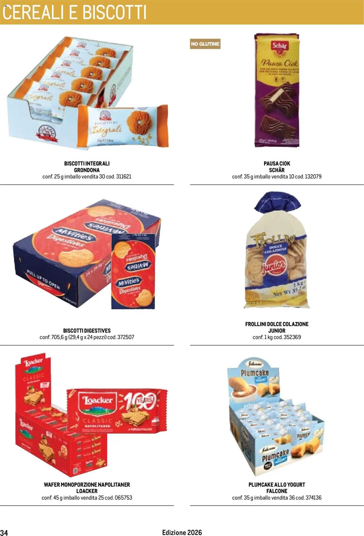 Volantino Metro del 17/10/2025 | Pagina: 34 | Prodotti: Yogurt, Cereali, Biscotti, Plumcake