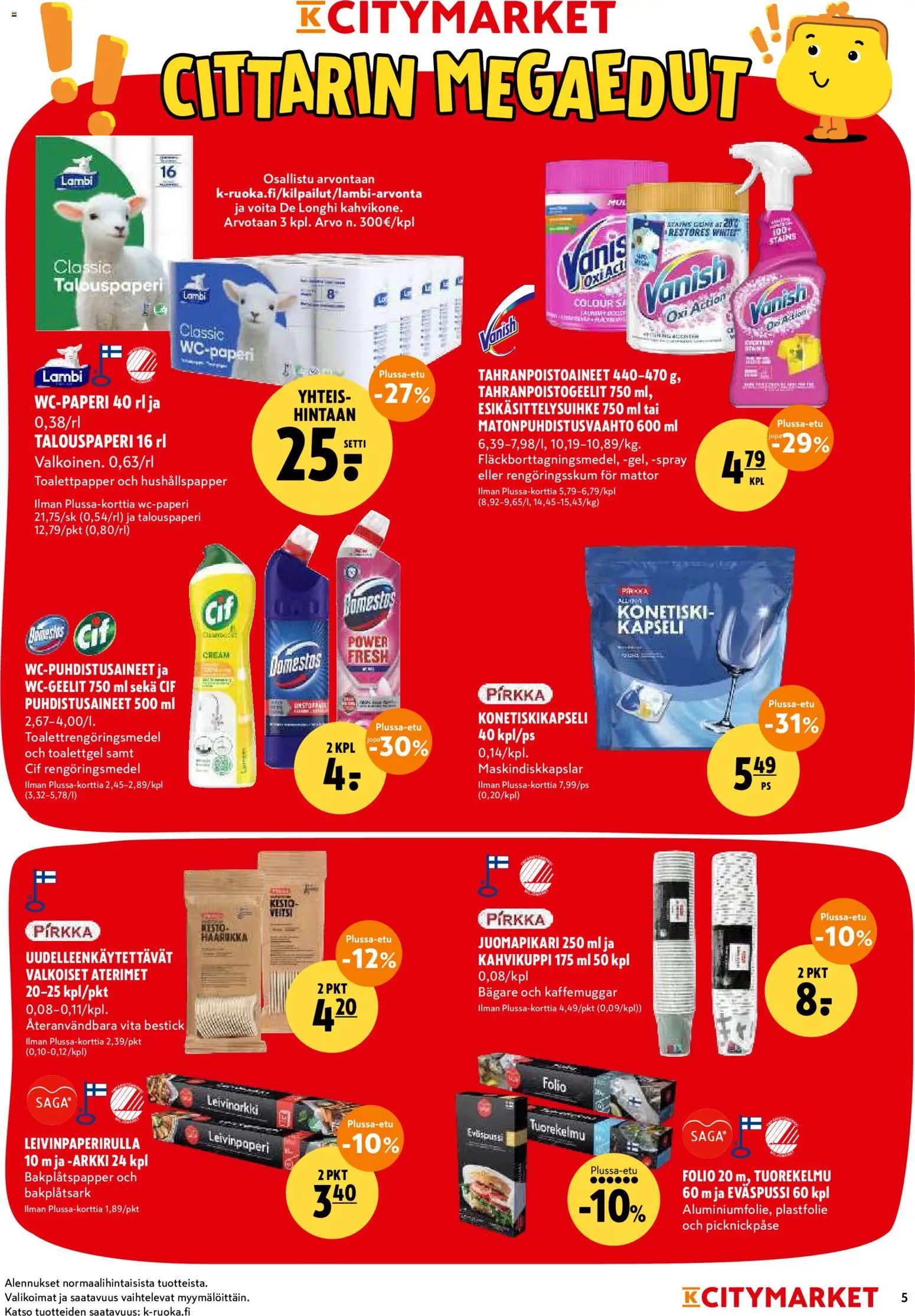 K-Citymarket tarjoukset – voimassa 17/09/2026 alkaen | Sivu: 5