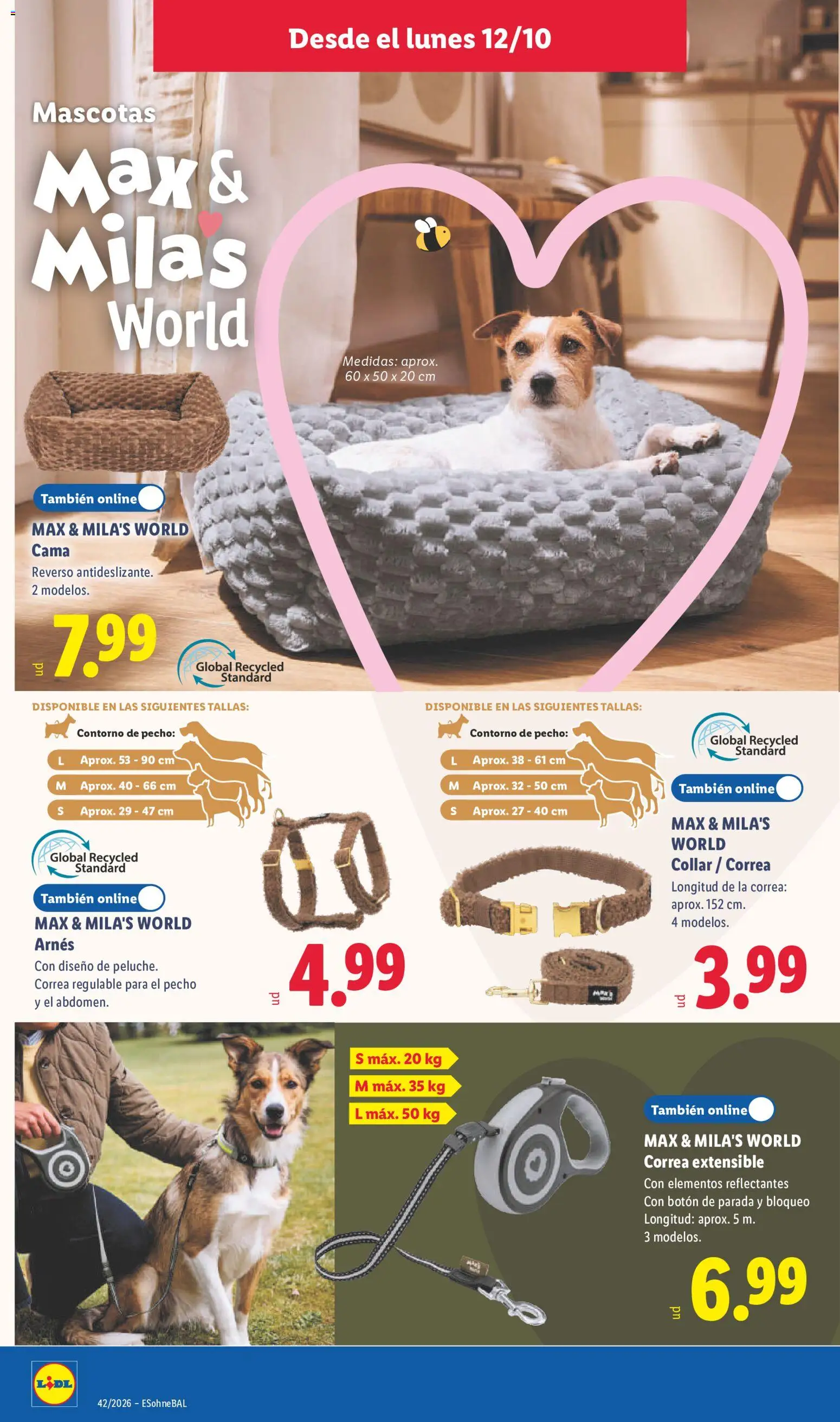 Lidl folleto de bazar │ válido desde el 12/10/2026 | Página: 10 | Productos: Cama