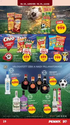 CHIO CHIPS*, 2-féle 130 g - amely érvényes a következő dátumtól: 18.06.2026 | Oldal: 21