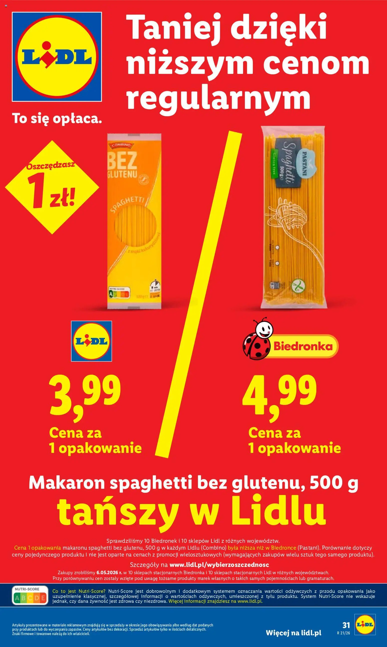 Lidl Polsko leták od 18.05.2026 | Strana: 31 | Produkty: Combino