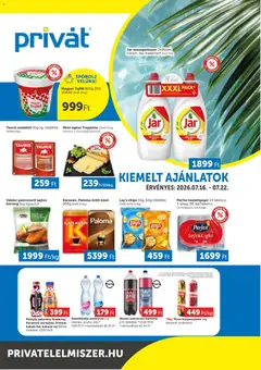 PRIVÁT Déli vármegyék - amely érvényes a következő dátumtól: 2026.07.16.