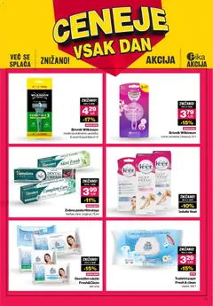 Mercator katalog akcije – veljaven od 09.06.2026 | Stran: 13 | Izdelki: Toaletni papir, Robčki, Zobna pasta, Brivnik