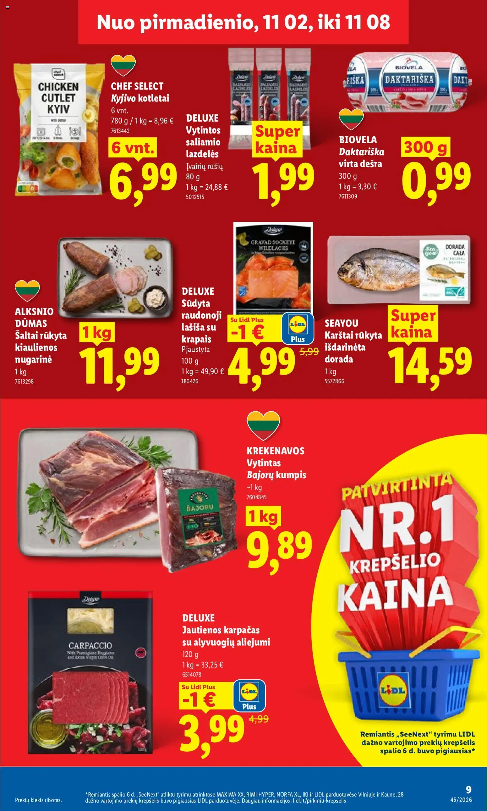 LIDL akcijos nuo 2026.11.02 | Puslapis: 9