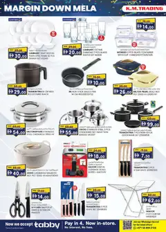 Preview of KM Trading offers valid from 8 Oct, 2026 | Page: 10 | Products: Milk, Dryer, Water, Sauce