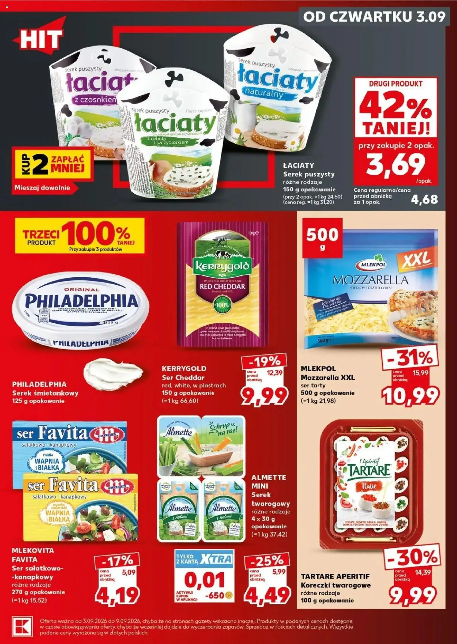 Kaufland gazetka - Super sobota od 05.09.2026 - od jutra PDF | Strona: 17 | Produkty: Aperitif, Ser, Cheddar ser, Cheddar