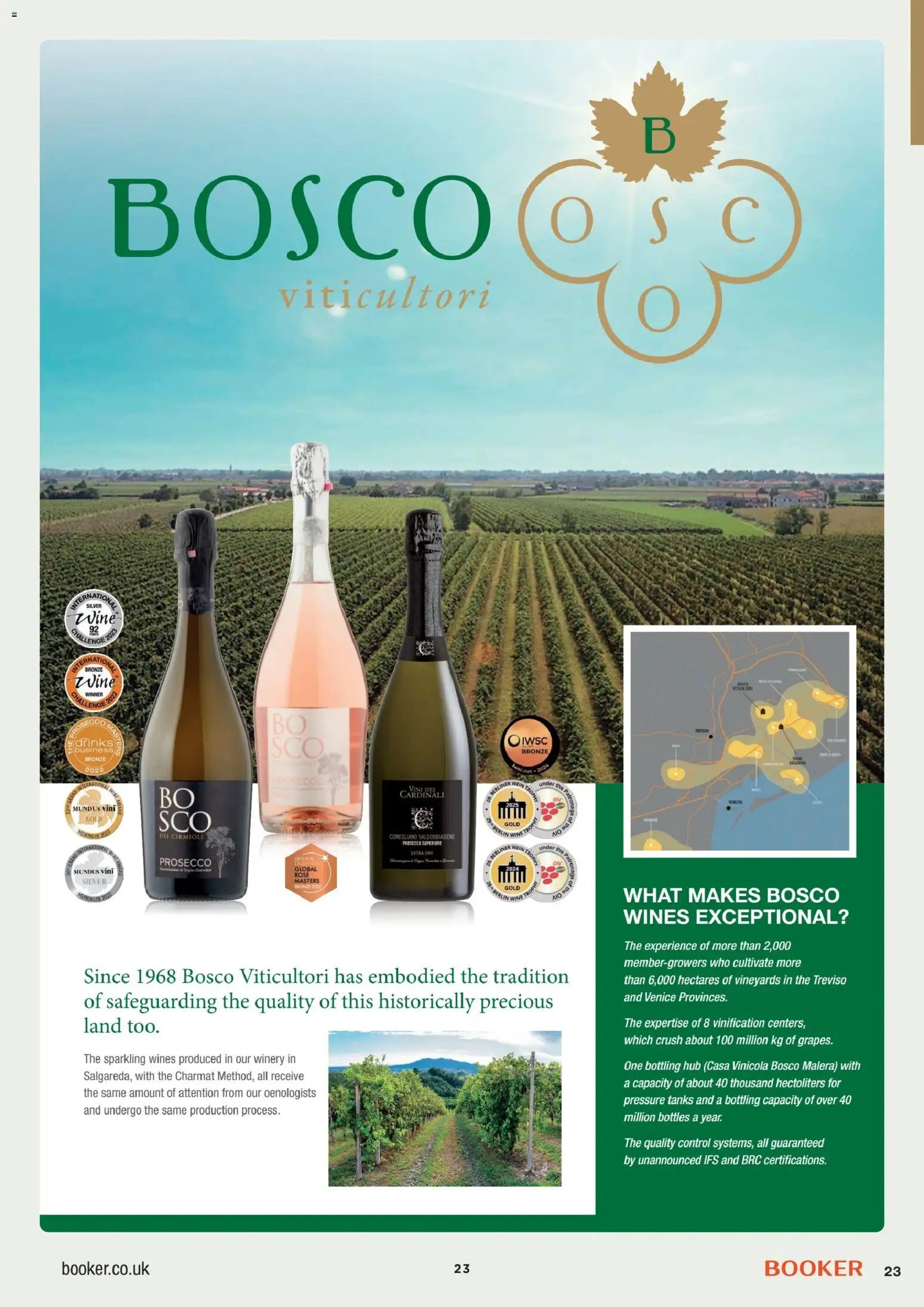 {H1} | Page: 23 | Products: Prosecco, Wine