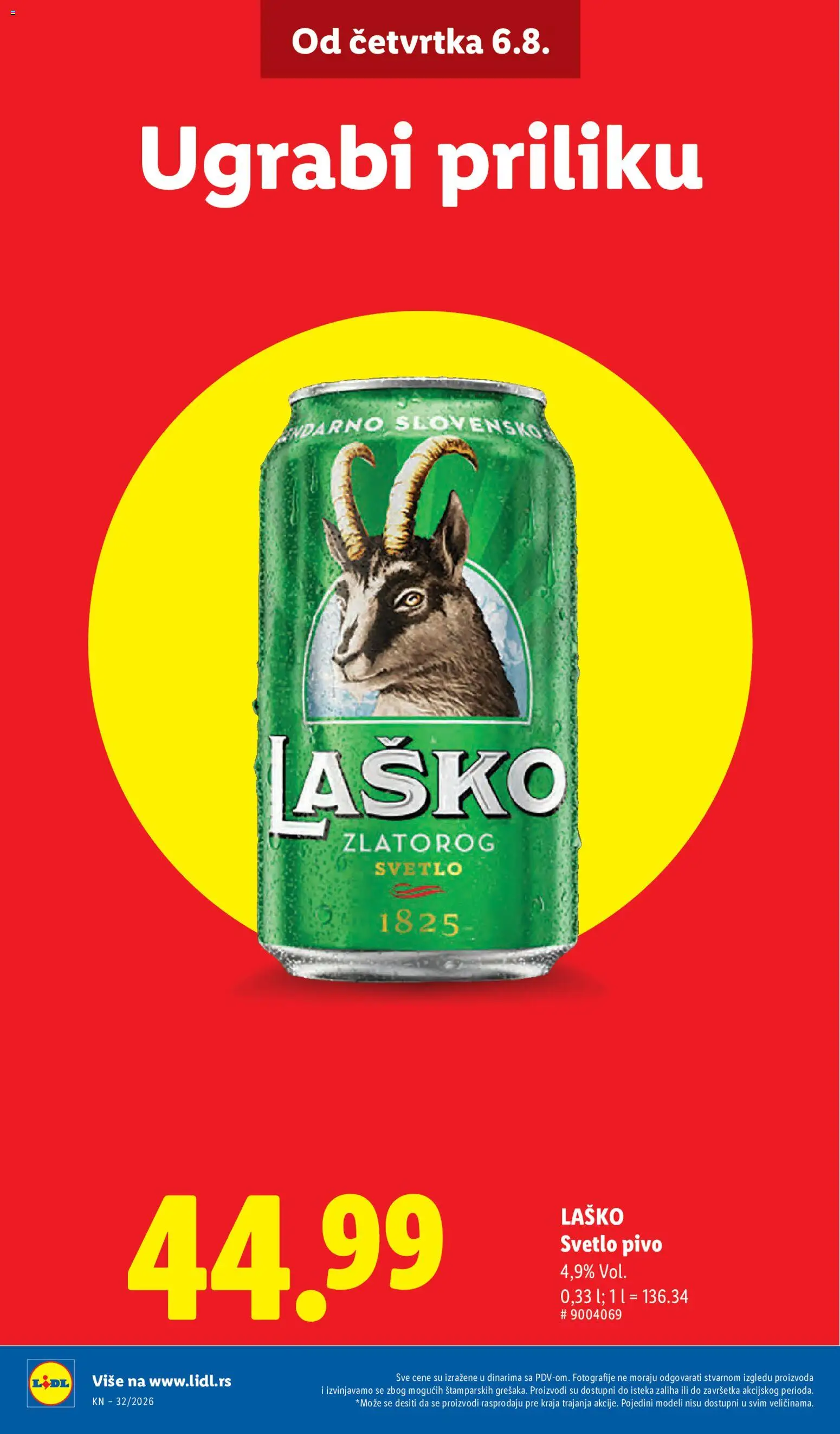 Lidl katalog - važi od 06.08.2026 | Strana: 10