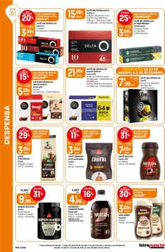 Pré-visualização Intermarché folheto válido de 27/08/2026 | Página: 24 | Produtos: Máquina de café, Saco, Cápsulas, Nespresso
