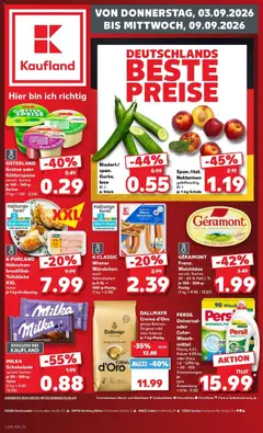 Kaufland Prospekt Linthe ab 03.09.2026 gültig