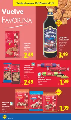 Vista previa CHRISTKINDL Vino de especias, Vino especiado para servir en caliente. Muy típico de las Navidades en Alemania. válido desde el 26/10/2026 | Página: 40