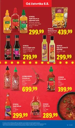 VITASIA Ulje od susama ili kikirikija, 250 ml; 1 l = 1200.- - pregled Lidl kataloga - važi od 06.08.2026 | Strana: 53