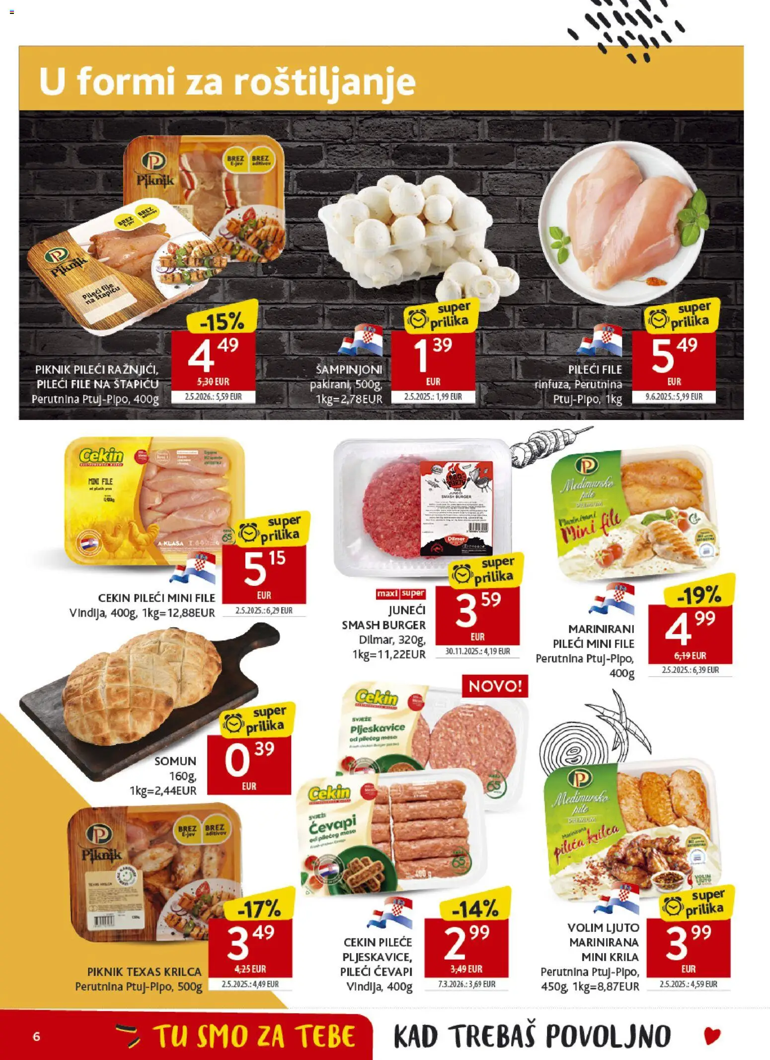 Konzum HR akciós ujság - amely érvényes a következő dátumtól: 13.05.2026 | Oldal: 6