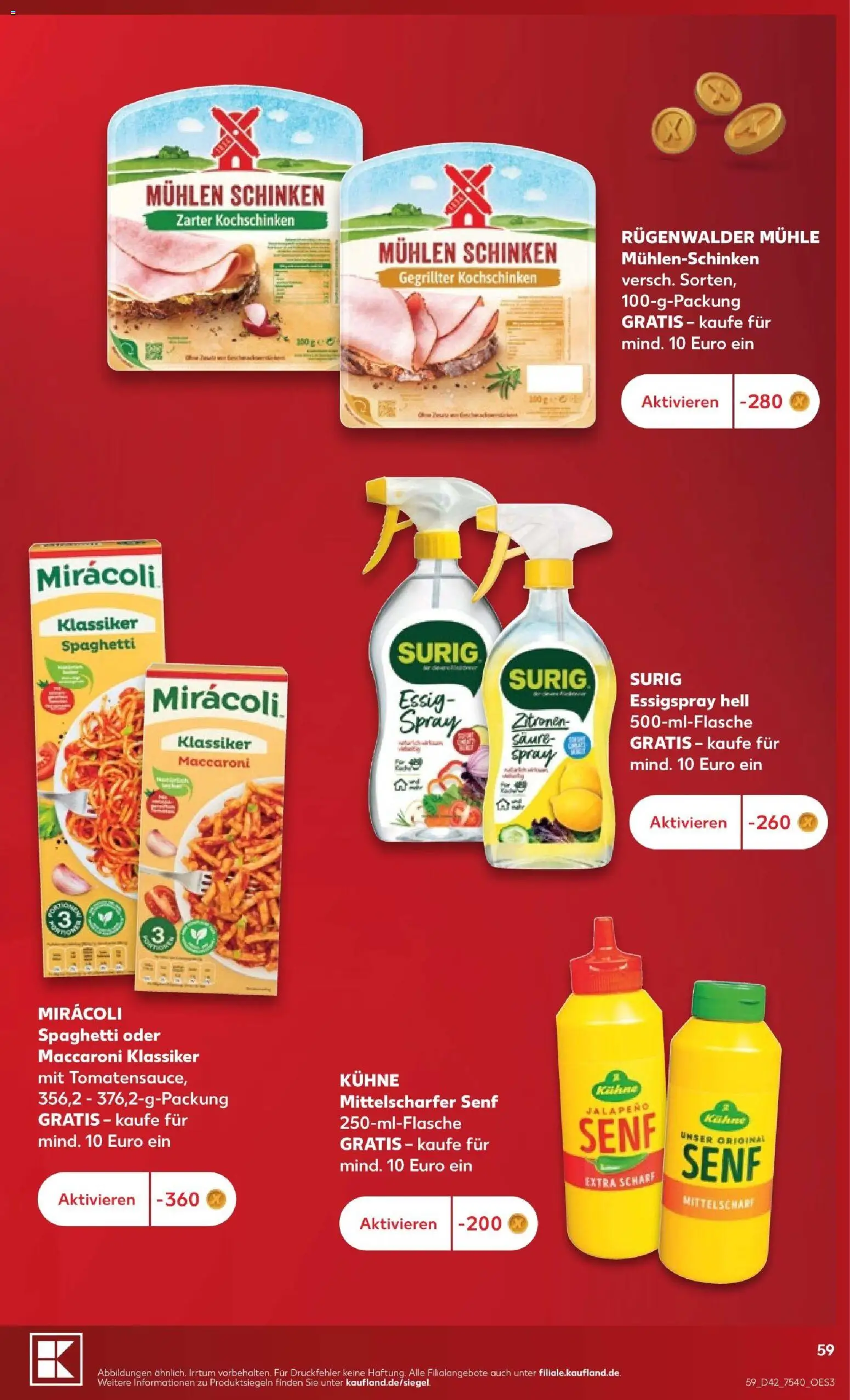 Kaufland Prospekt – gültig ab 12.10.2026 | Seite: 65 | Produkte: Mühle, Essig, Spaghetti, Zitronen