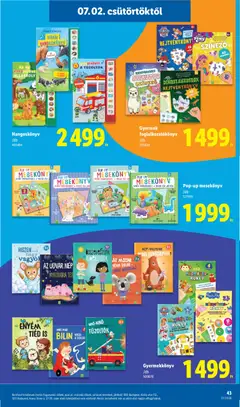 Lidl akciós újság - amely érvényes a következő dátumtól: 2026.07.02. | Oldal: 43