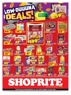 Shoprite specials catalogue – valid from 13/07/2026