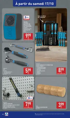 Aldi - Prévisualisation de WORKZONE® CLÉ, Au choix : - clé universelle 8-en-1, - clé à cliquet multi. valide à partir de 13/10/2026 | Page: 38