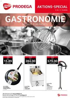 Prodega aktionen Gastronomie ab 05.10.2026 gültig
