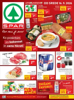 Spar katalog akcije – veljaven od 16.09.2026