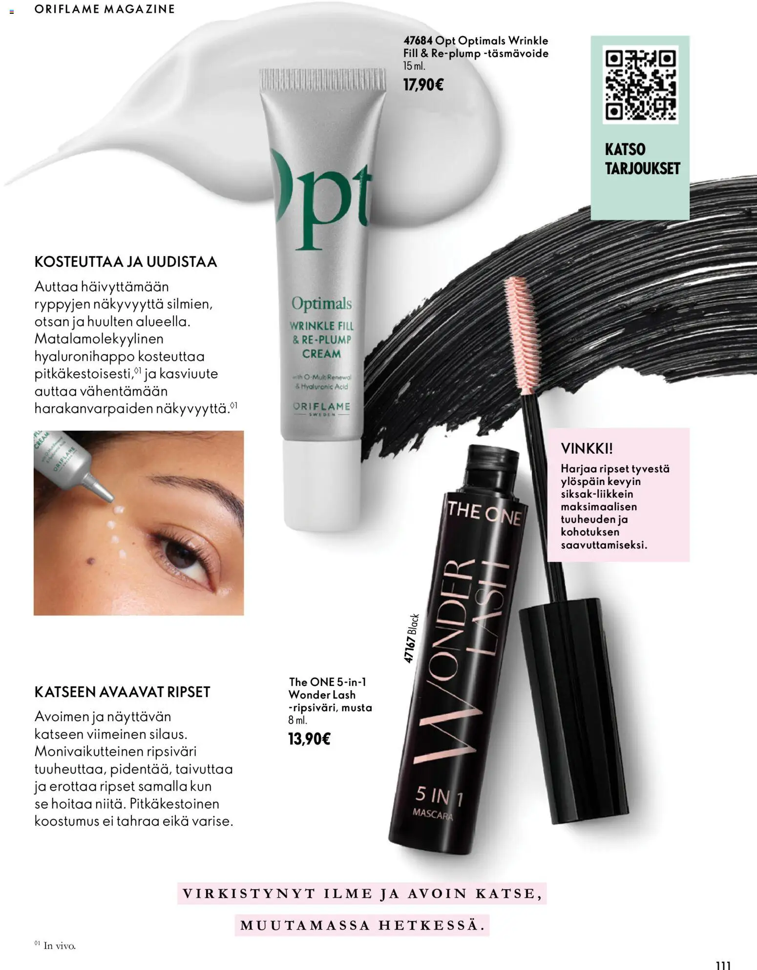 Oriflame tarjoukset – voimassa 18/11/2026 alkaen | Sivu: 111 | Tuotteet: Ripsiväri
