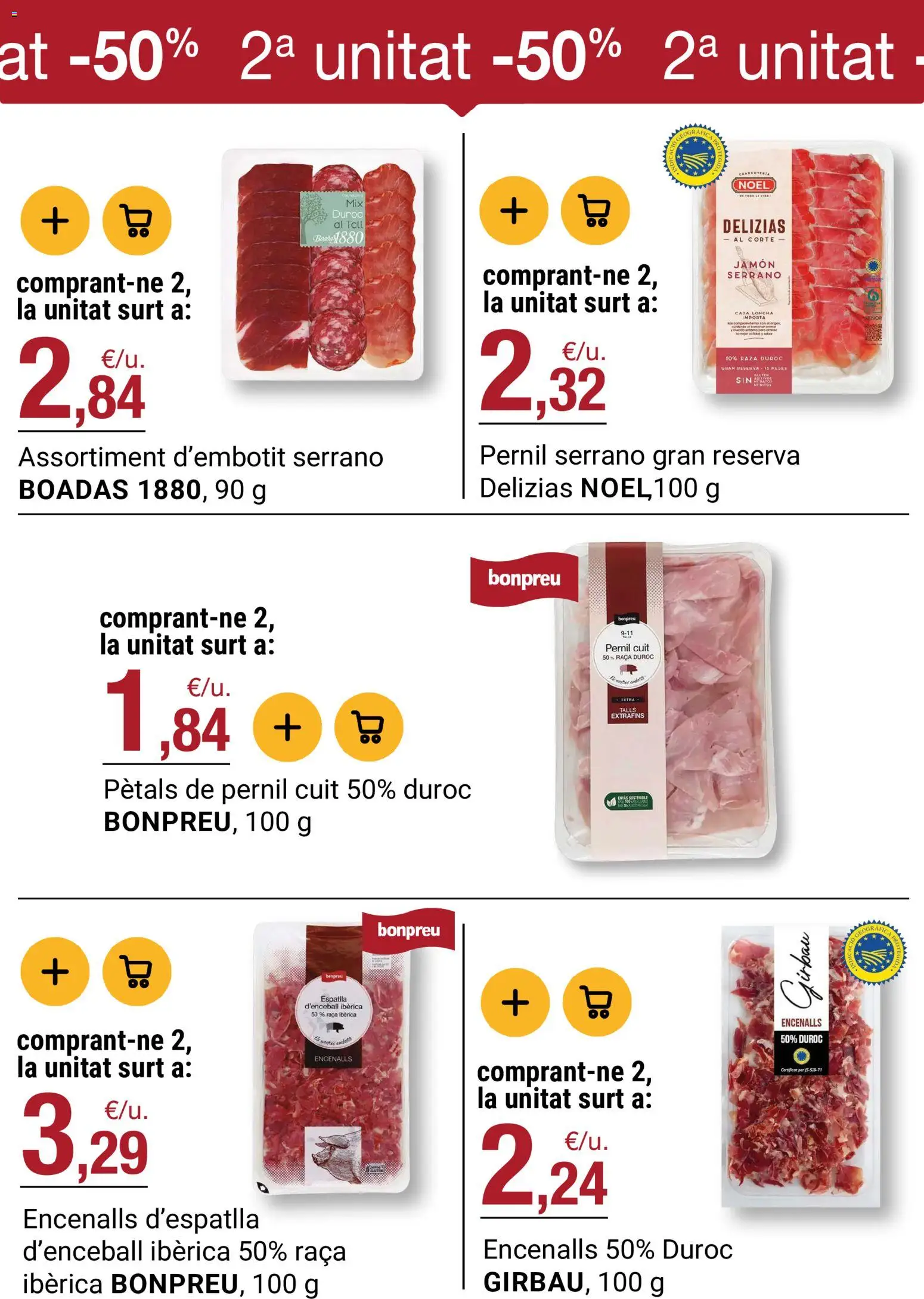 Bonpreu folleto │ válido desde el 29/09/2026 | Página: 30 | Productos: Jamón serrano, Jamón