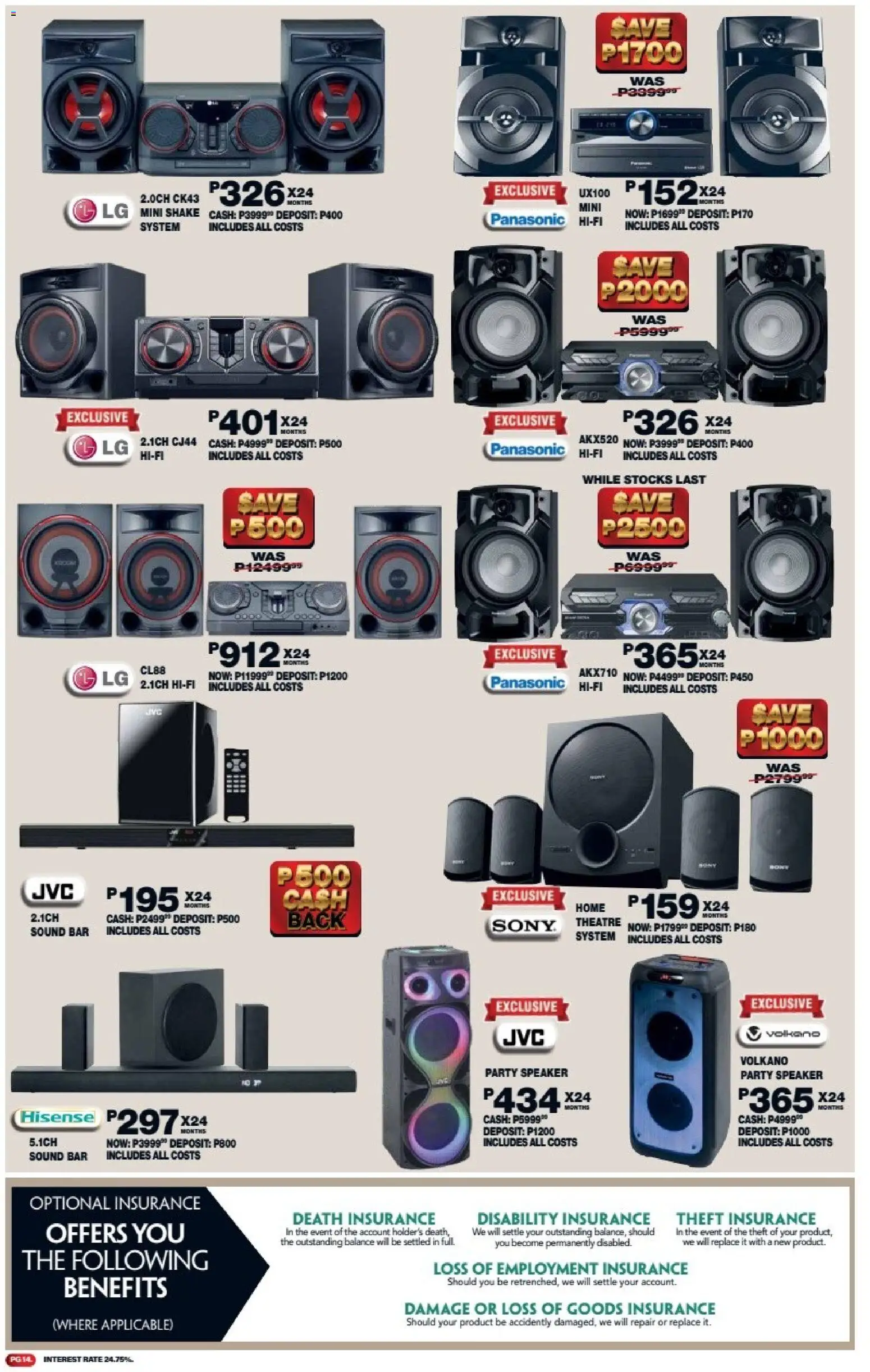 New Lewis Stores catalogue – valid from 11.05.2026 | Page: 14 | Products: Speaker