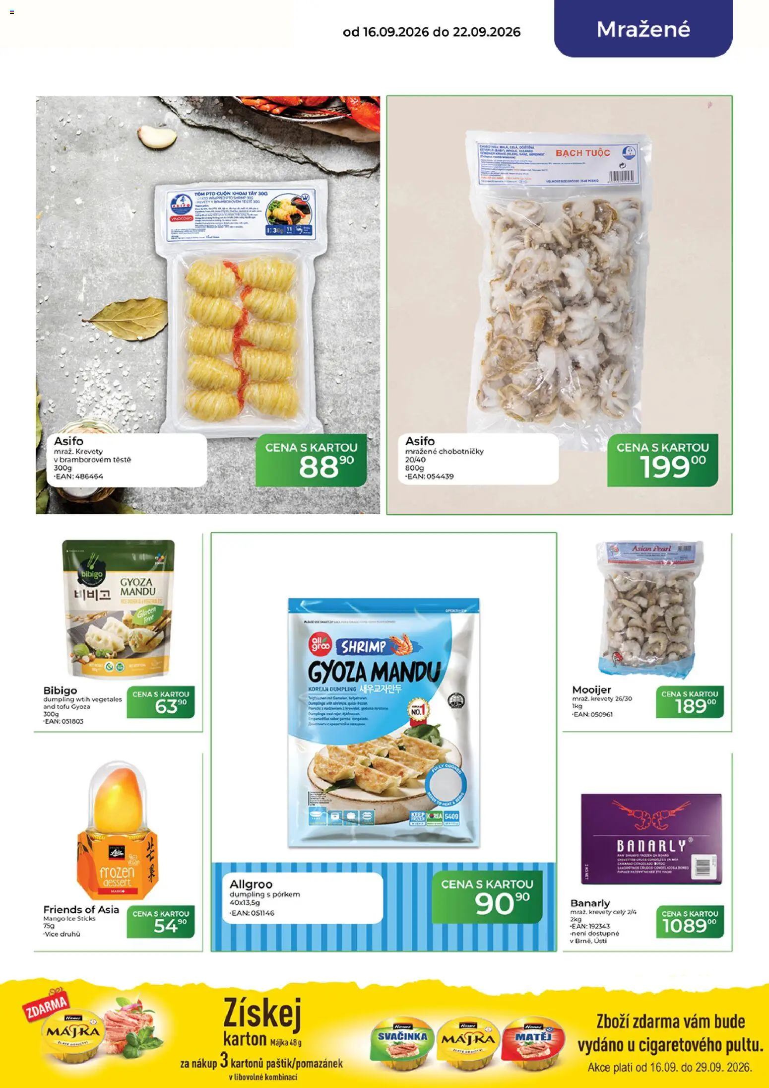 Tamda Foods leták od 16.09.2026 | Strana: 21 | Produkty: Mango, Gyoza, Tofu, Krevety