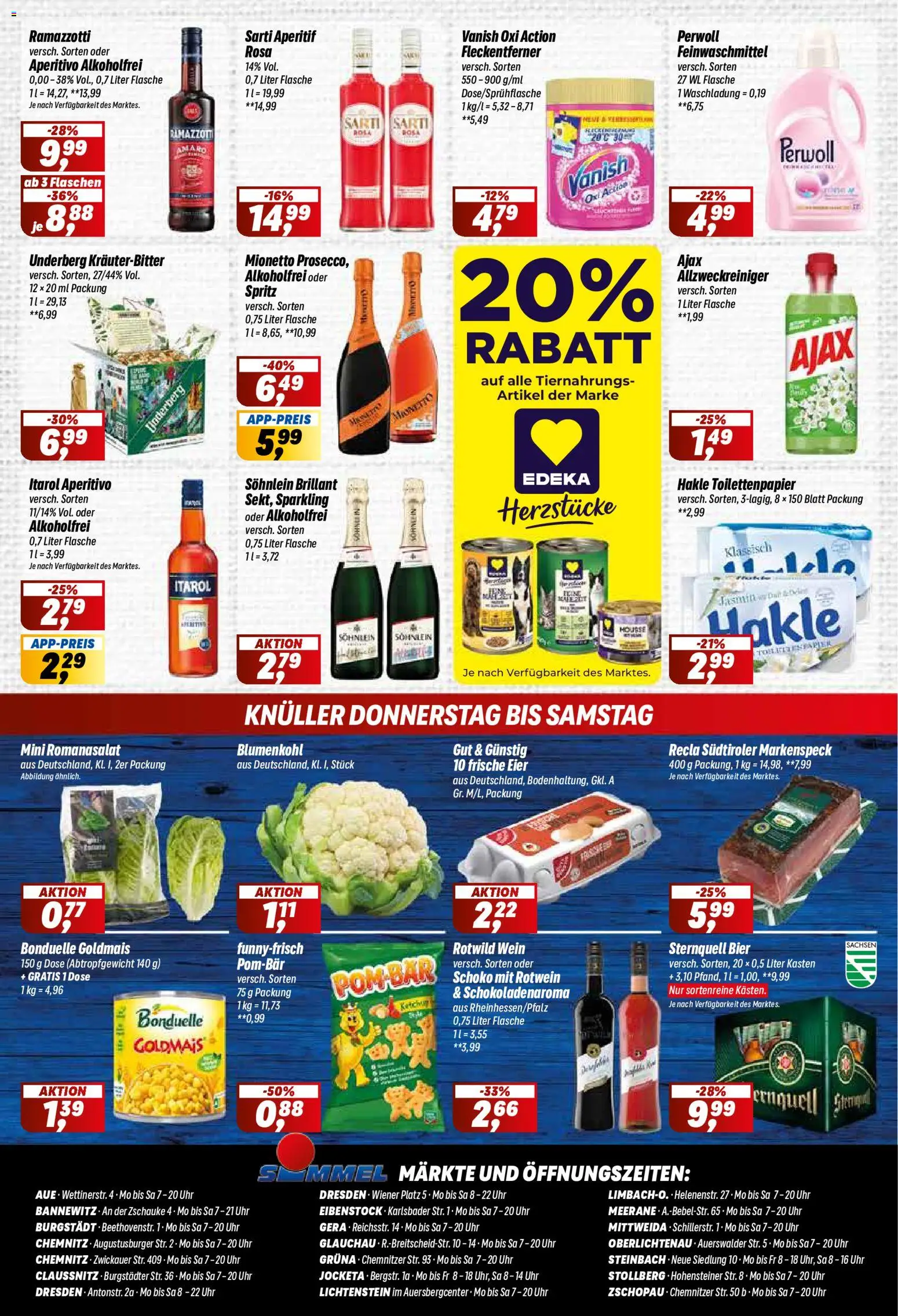 Simmel Prospekt – gültig ab 13.07.2026 | Seite: 8 | Produkte: Bier, Wein, Underberg, Toilettenpapier