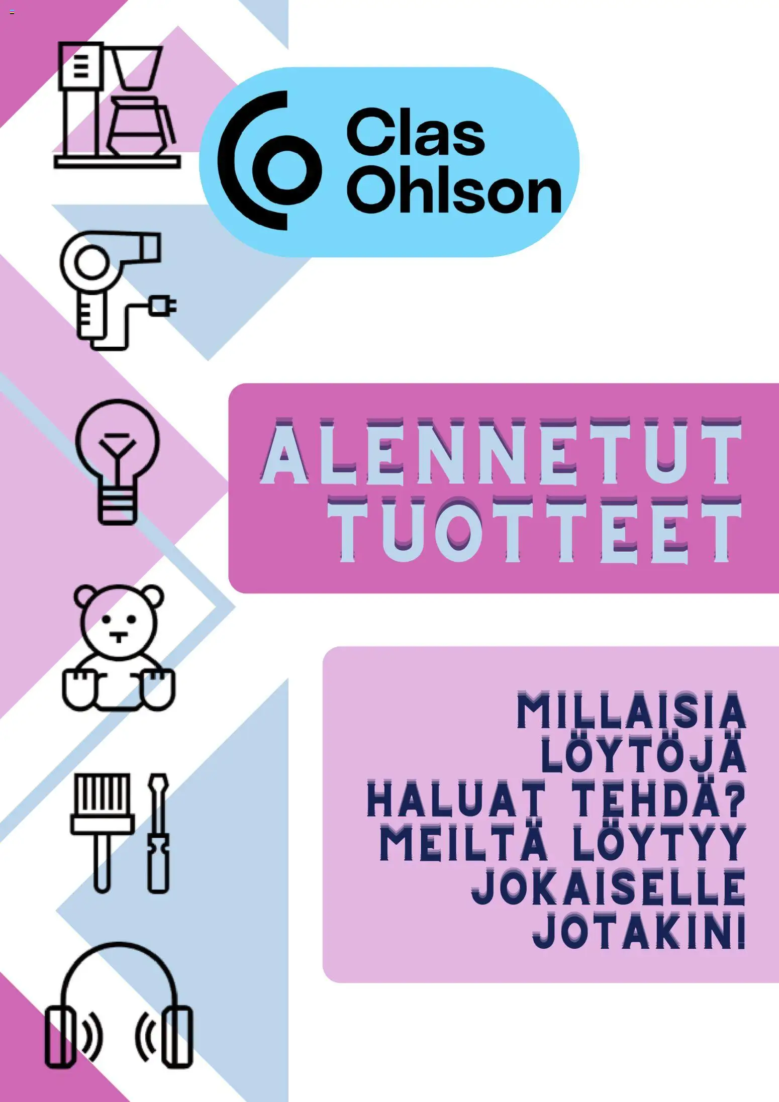 Clas Ohlson tarjoukset – voimassa 29.05.2026 alkaen | Sivu: 1