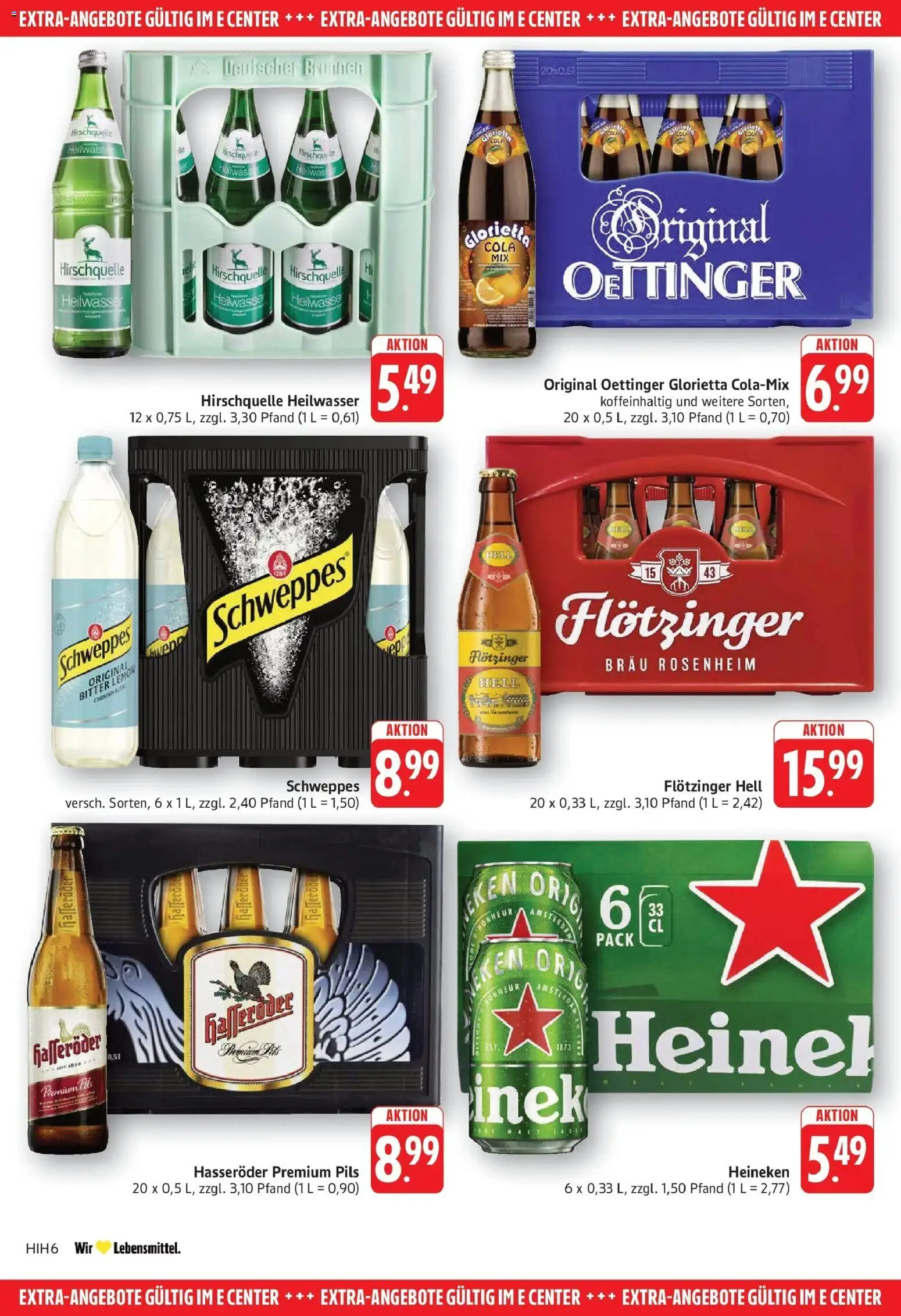 Edeka Prospekt Göppingen (ab 19.10.2026) » Angebote Online | Seite: 32 | Produkte: Cola, Pils, Oettinger, Heineken