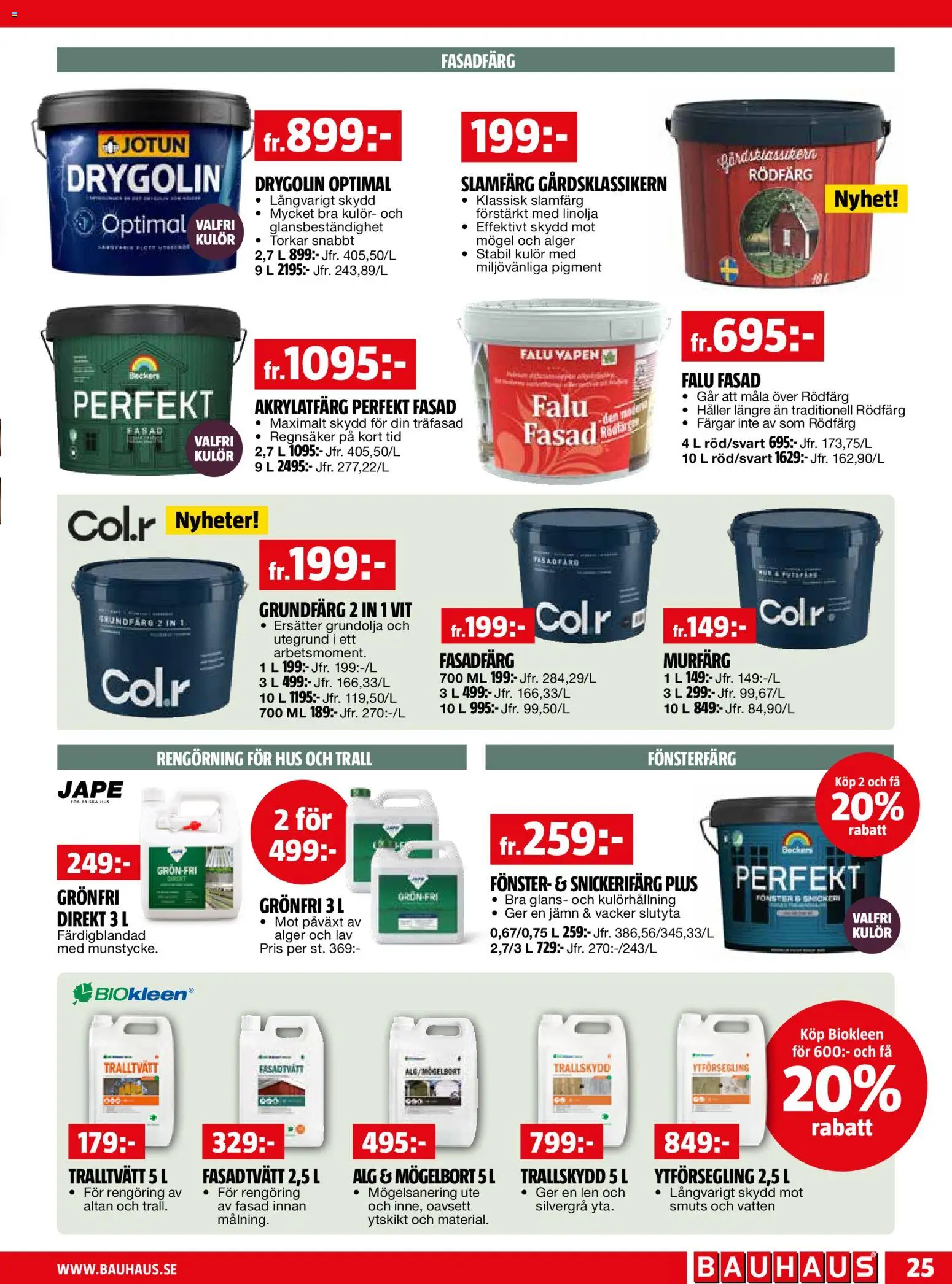 Bauhaus reklamblad aktuell från 01.05.2026 | Sida: 25