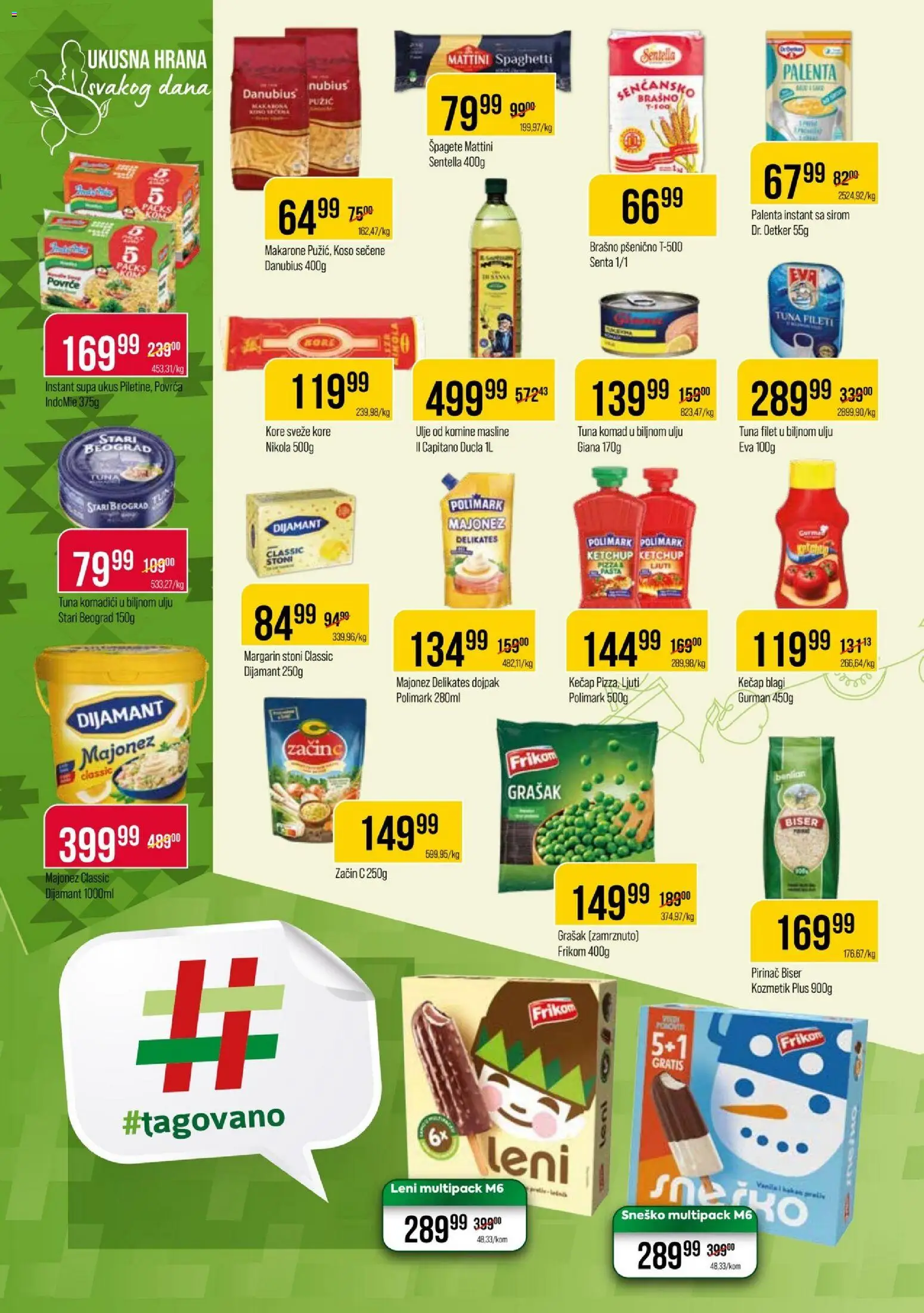 Metalac Proleter katalog - važi od 20.05.2026 | Strana: 6 | Proizvode: Kečap, Palenta, Brašno, Margarin