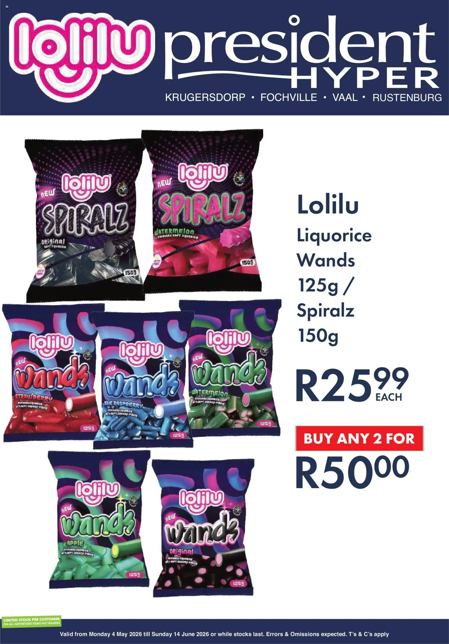 New President Hyper catalogue – valid from 04.05.2026 | Page: 9 | Products: Stock