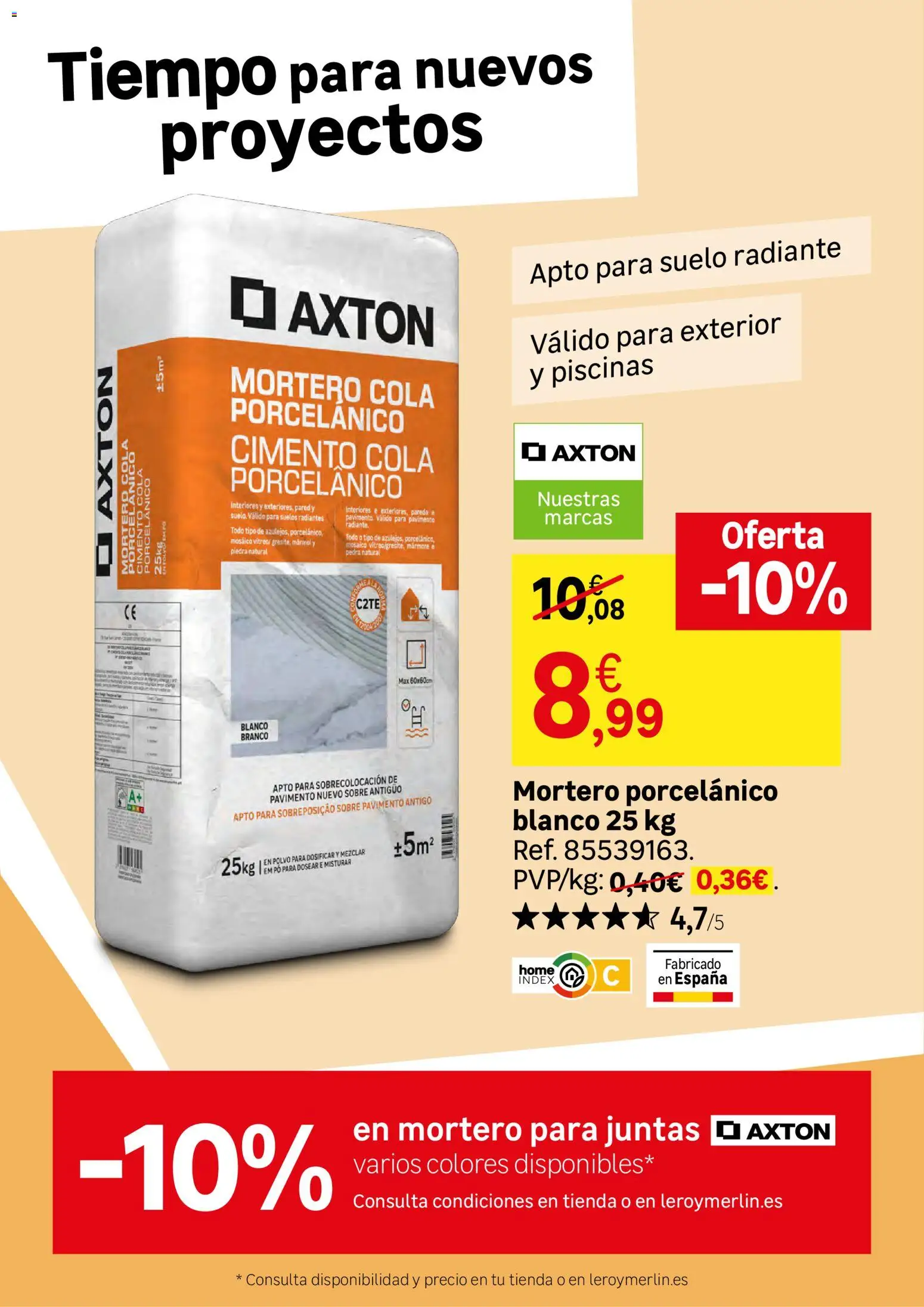 Leroy Merlin catálogo │ válido desde el 21/07/2026 | Página: 72 | Productos: Polvo