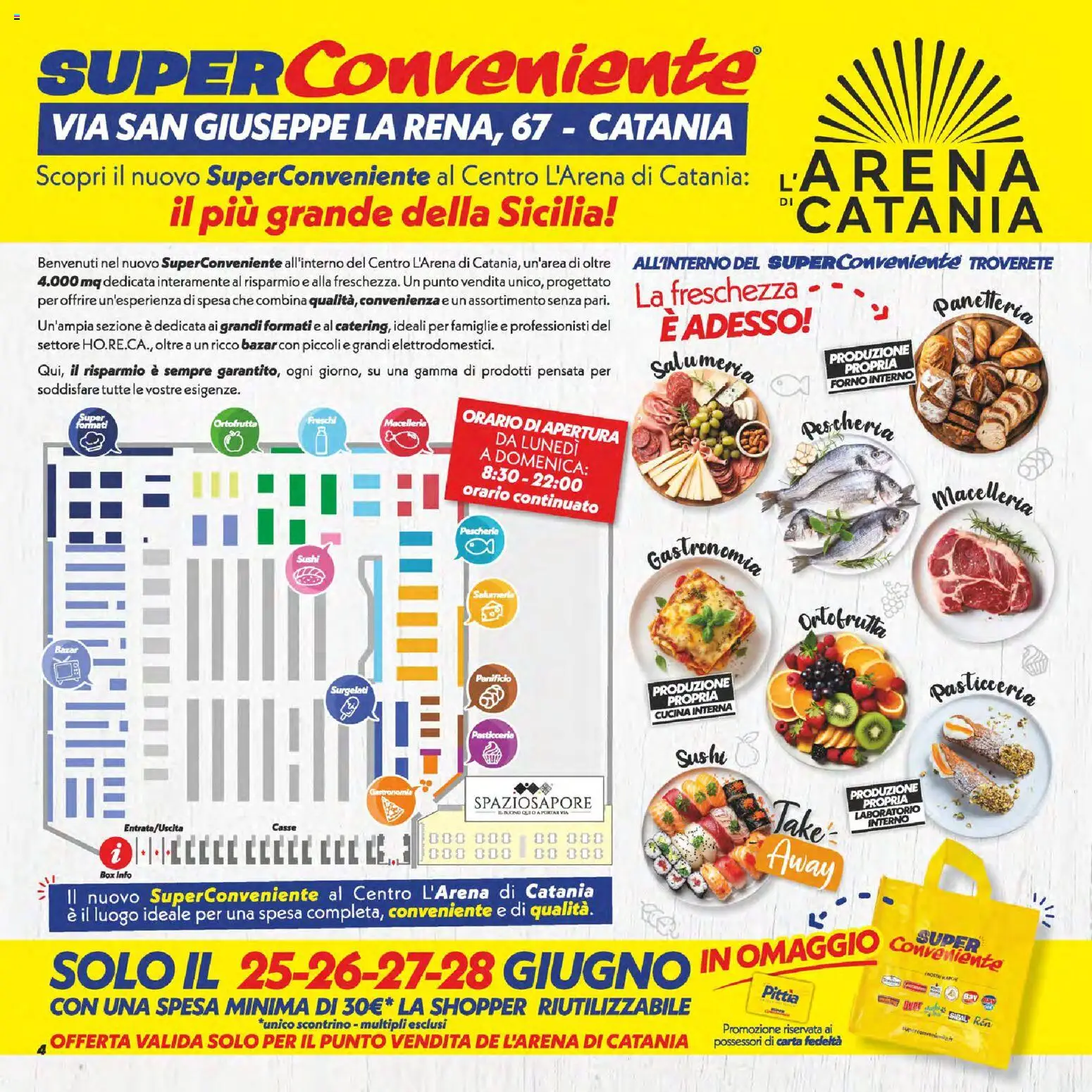 Volantino SuperConveniente del 25/06/2026 | Pagina: 4 | Prodotti: Forno, Sushi