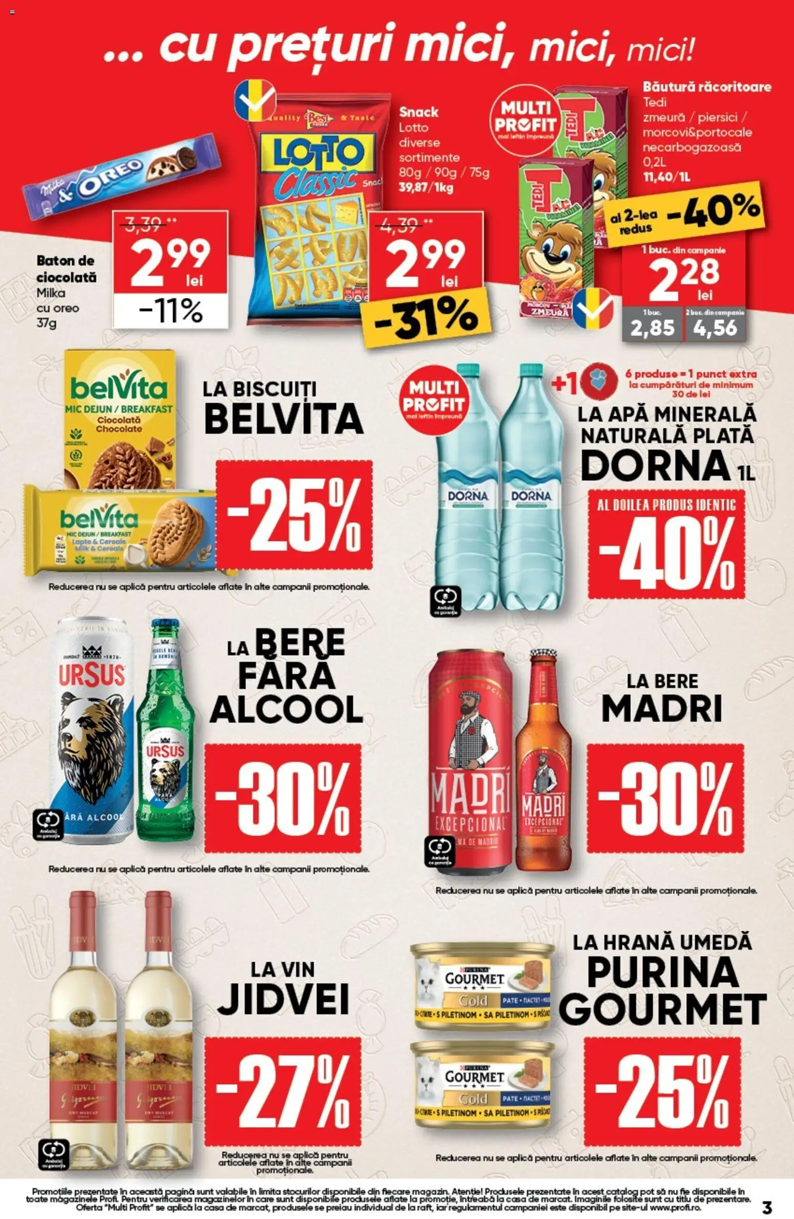 Noul catalog Profi – valabil de la 03.09.2026 | Pagină: 3 | Produse: Ursus, Aplică, Bautura racoritoare, Cereale