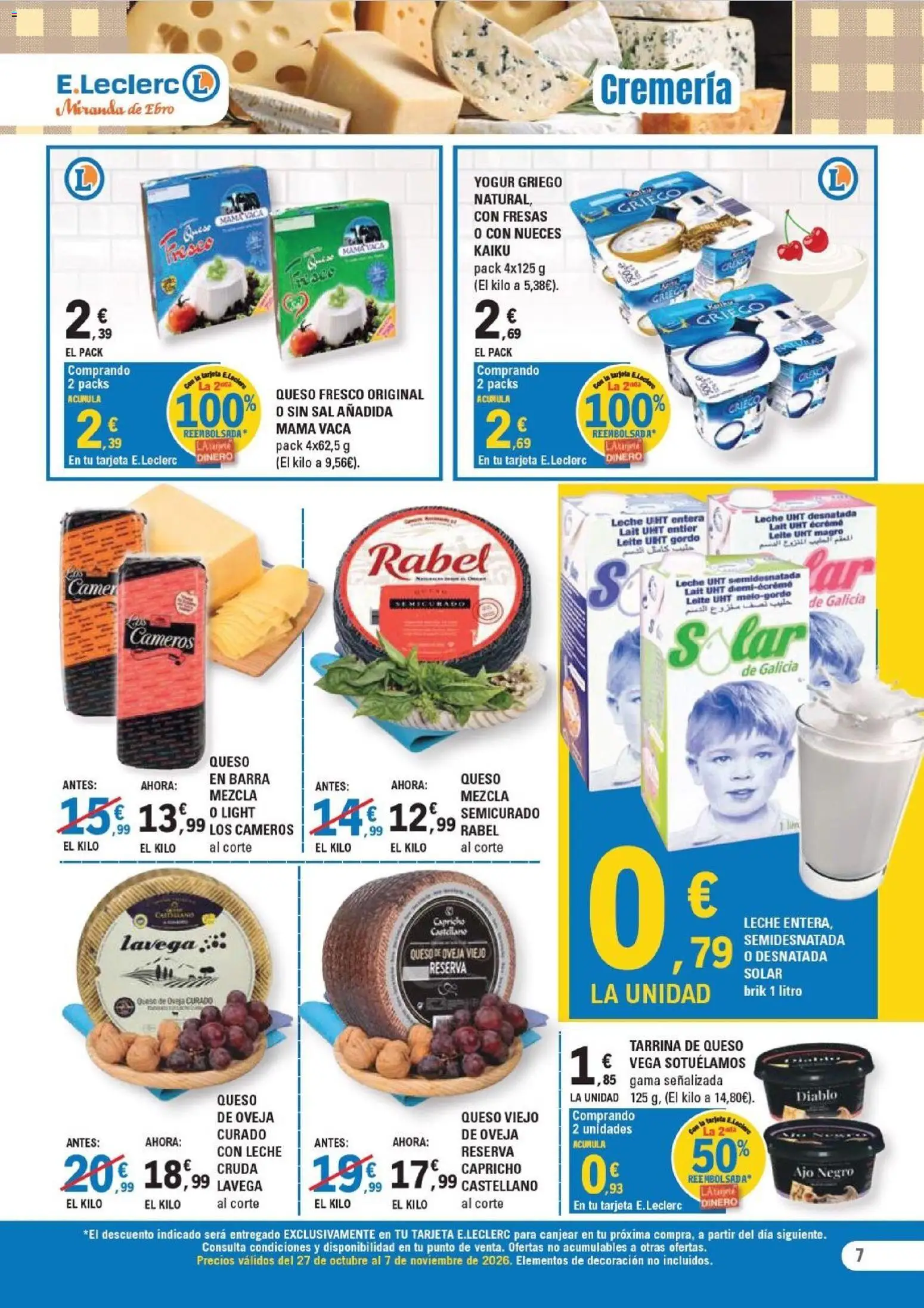Folleto E.Leclerc - Página 7 - Ofertas válidas hasta el 7 de noviembre de 2026