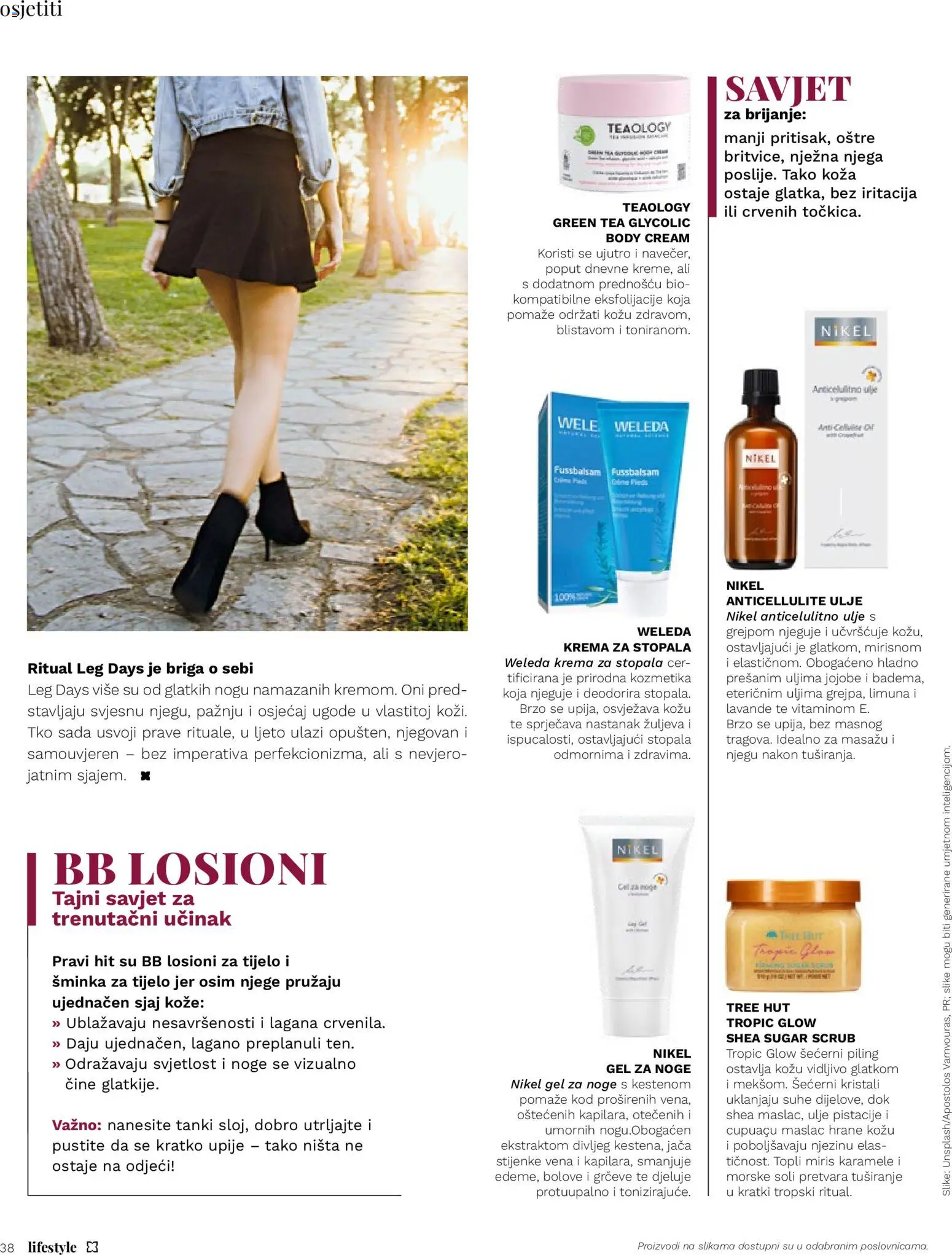 Müller katalog | vrijedi od 01.07.2026 | Stranica: 38 | Proizvodi: Krema za stopala, Piling, Maslac, Ulje