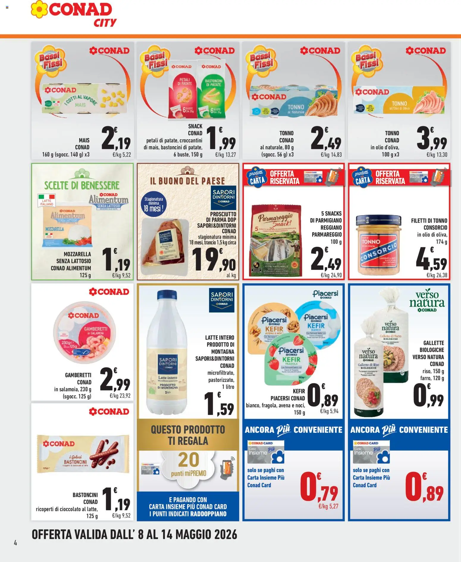 Volantino Conad del 08.05.2026 | Pagina: 4