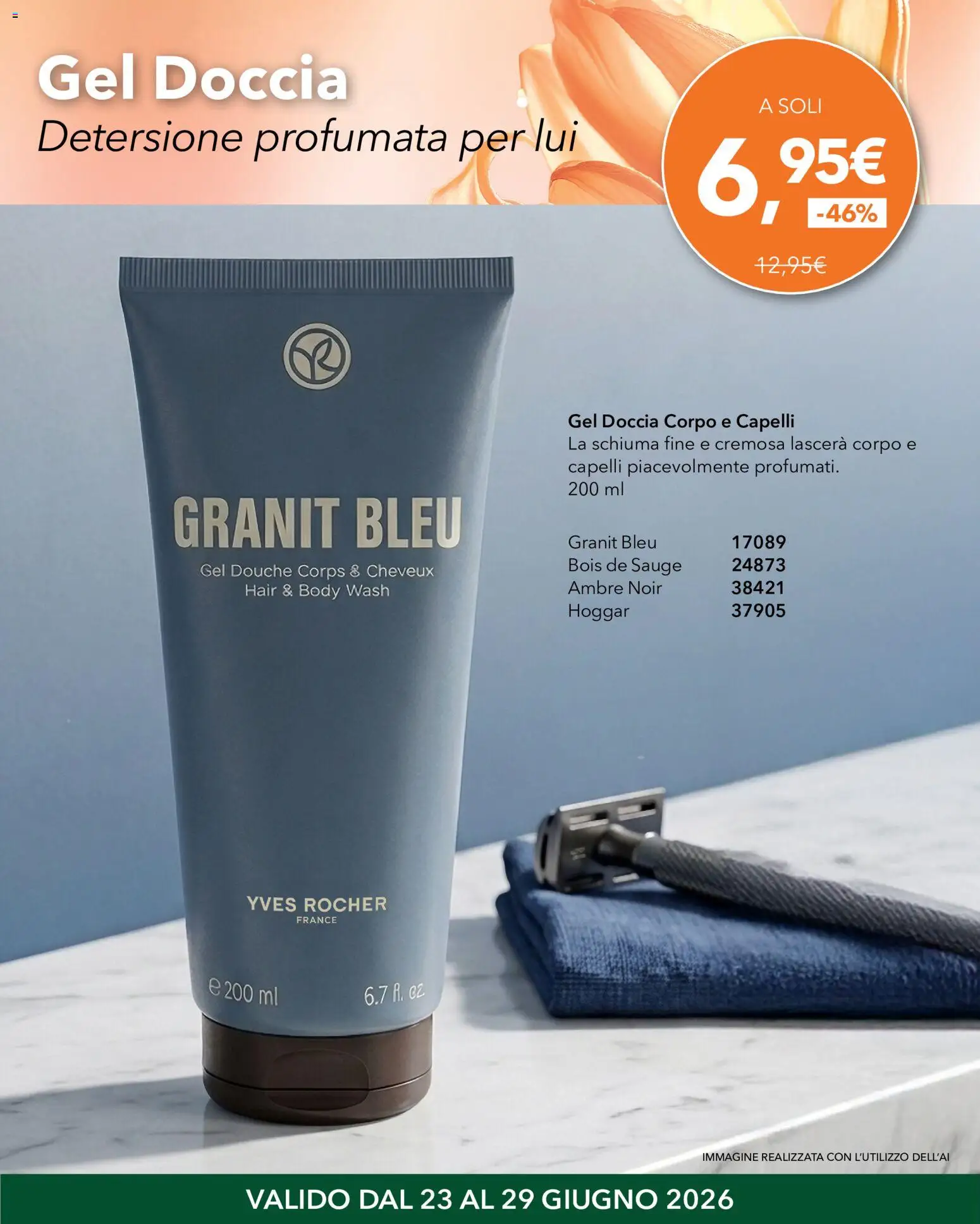 Volantino Yves Rocher del 23/06/2026 | Pagina: 10 | Prodotti: Doccia